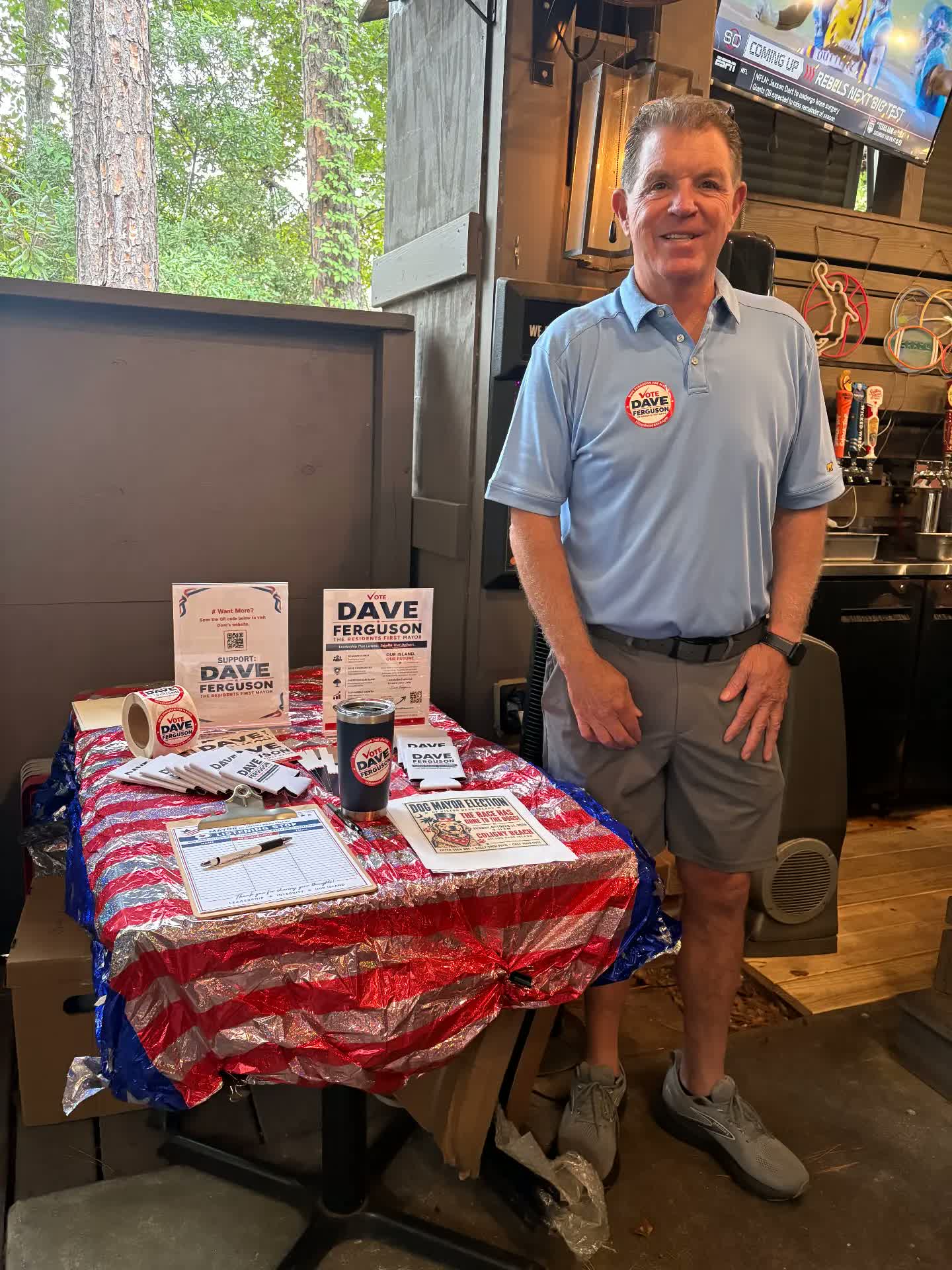 Dave Is Out Listening: Talks and Meet and Greets Across the Island