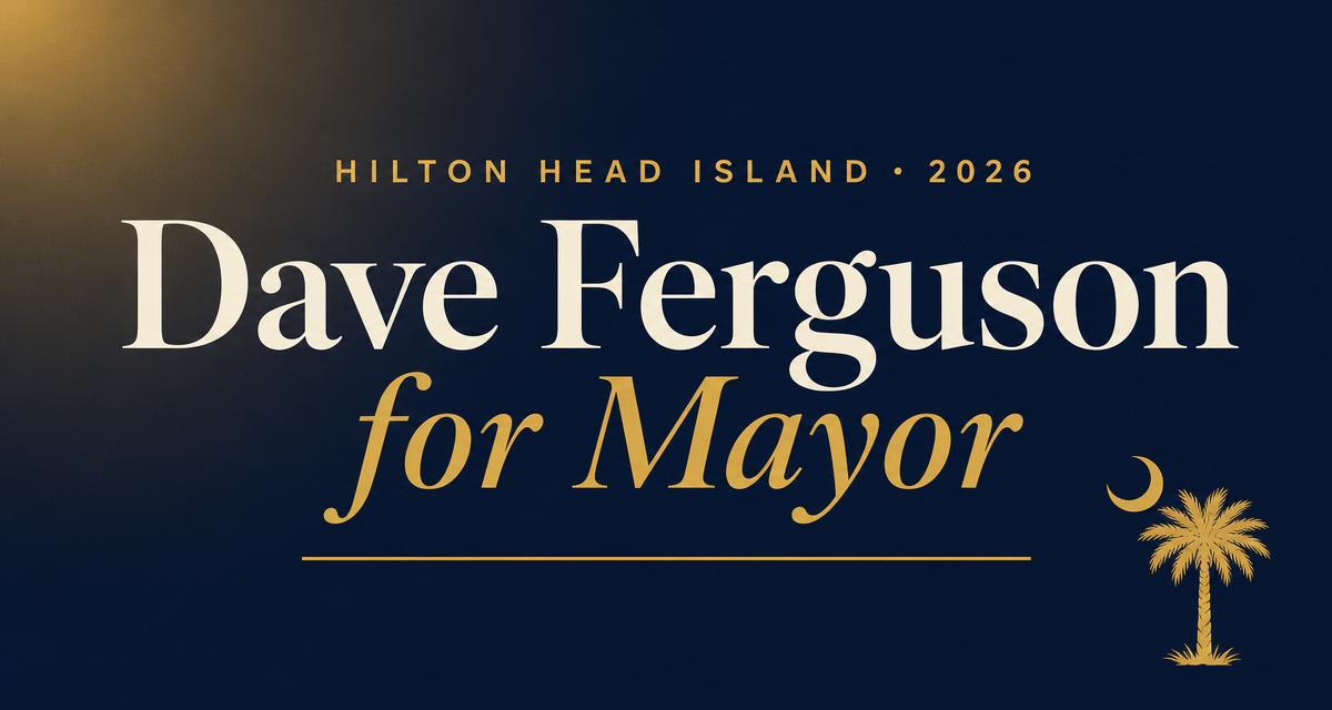 Dave Ferguson for Mayor social share graphic.